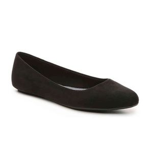 Kelly & Katie Black Ballet Flats